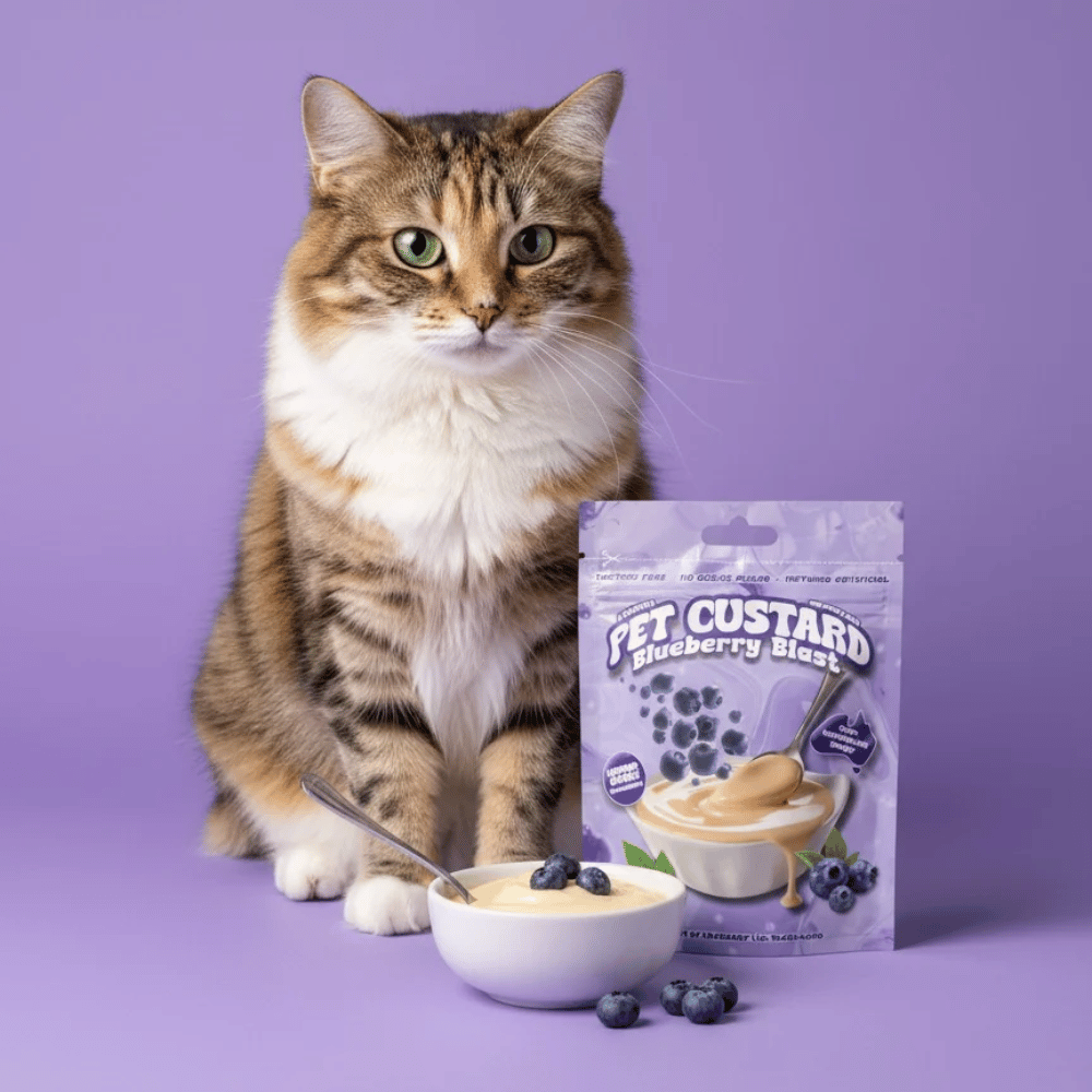 L'Barkery Blueberry Blast Custard
