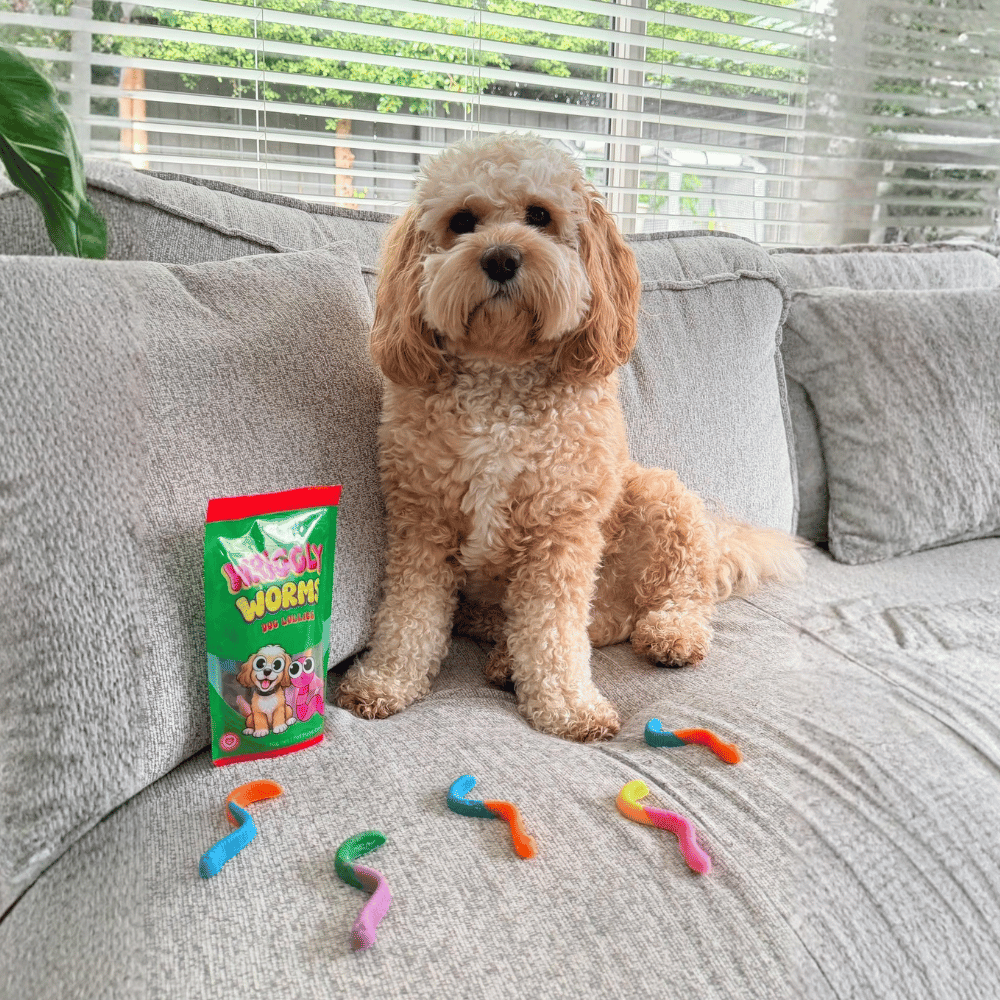 Wriggly Worms Dog Lollies