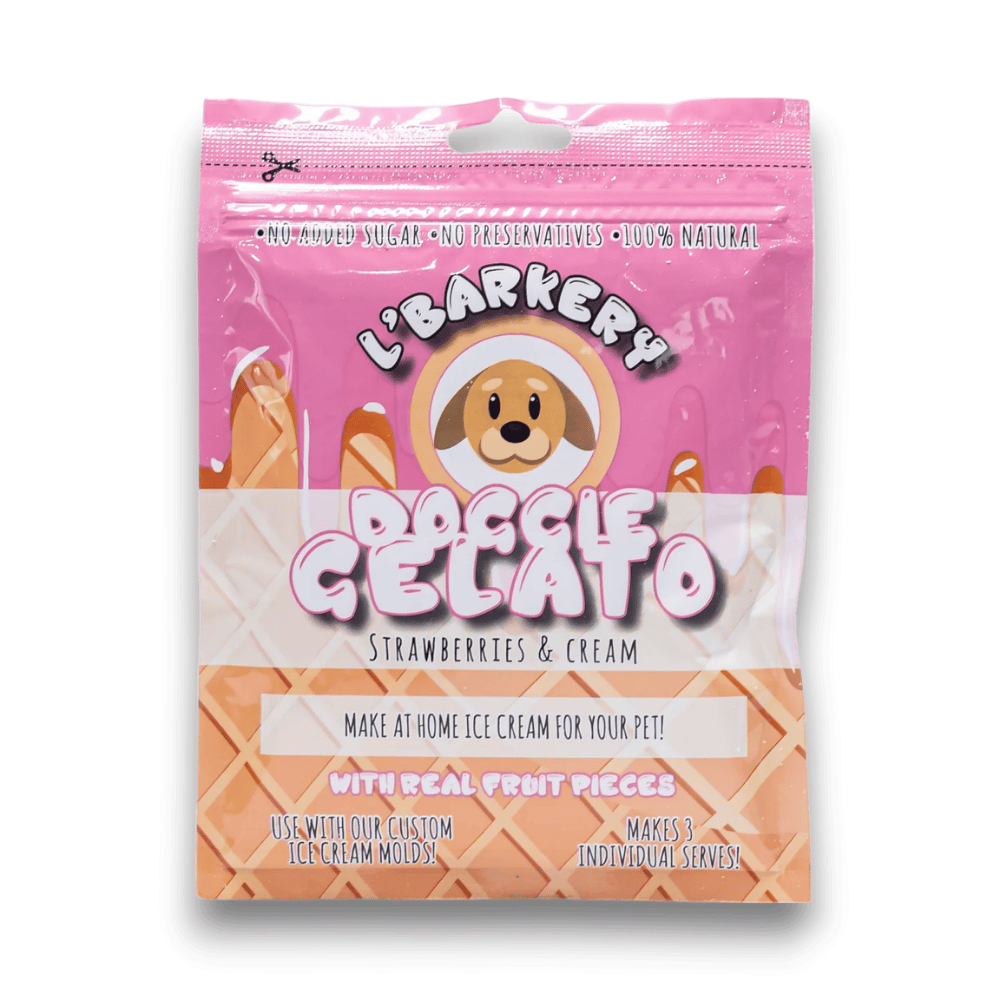 L'Barkery Doggie Gelato - Strawberry & Cream