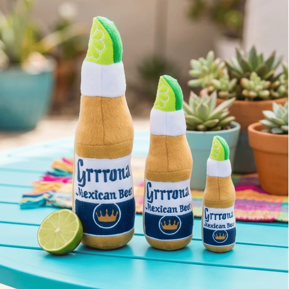 Grrrona Beer Dog Toy