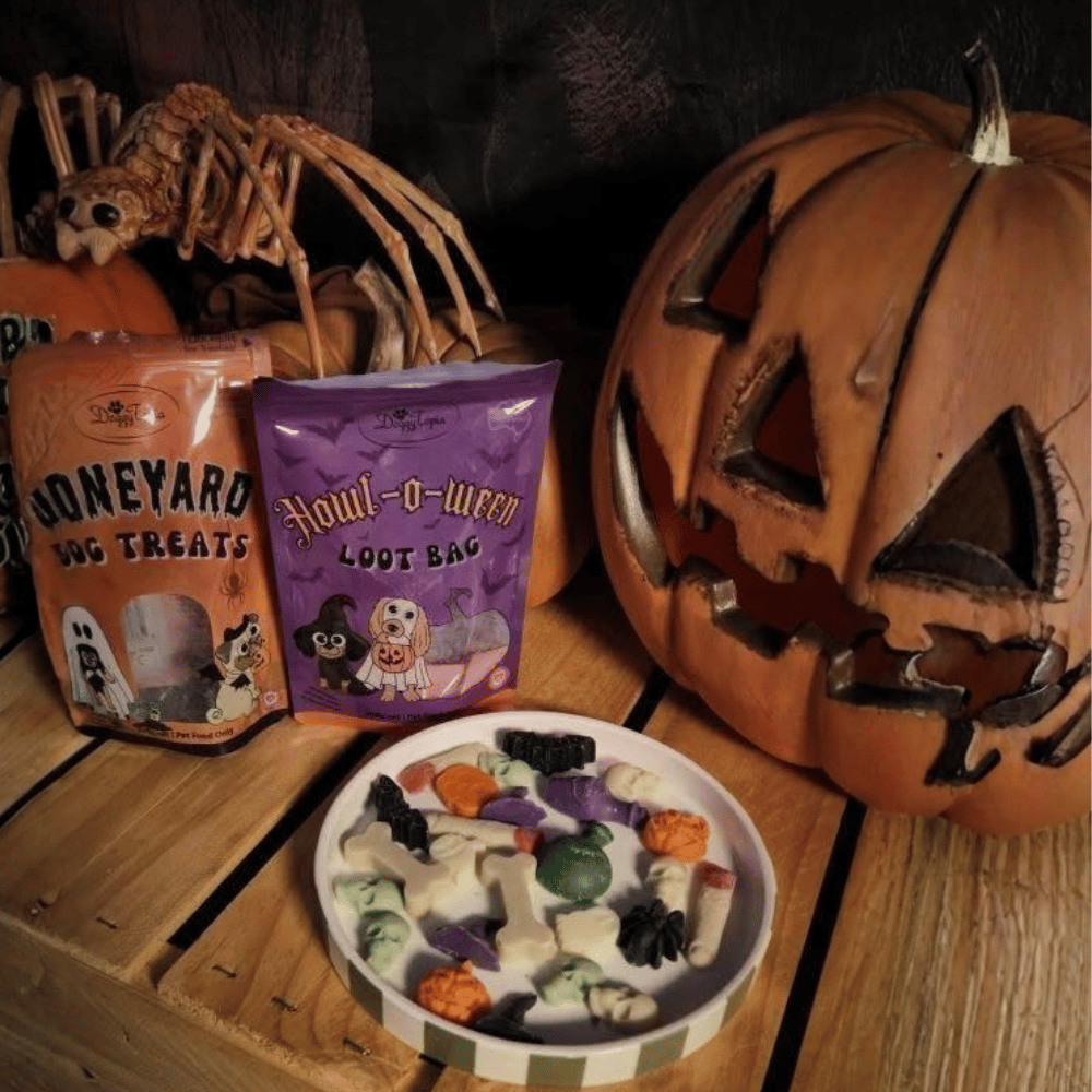 Halloween Boneyard Dog Treats