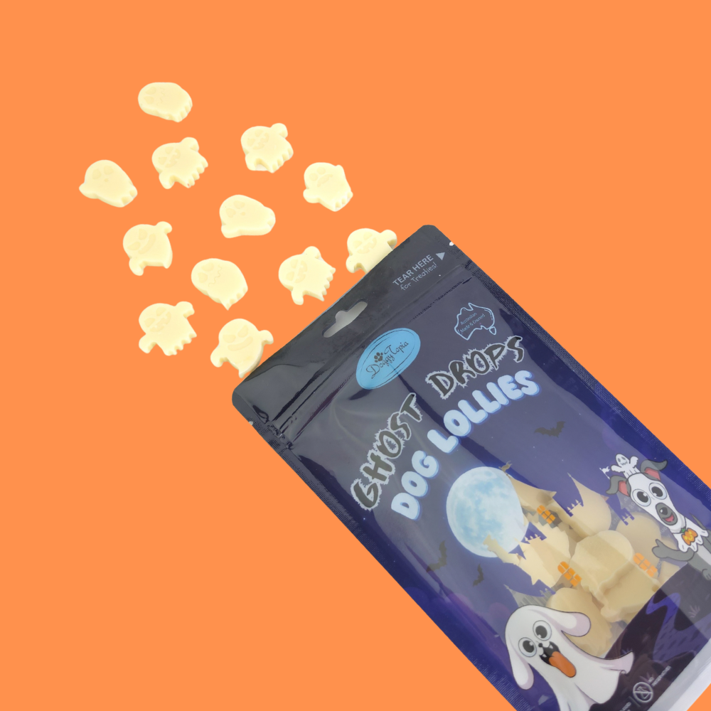 Halloween Ghost Drops Dog Lollies