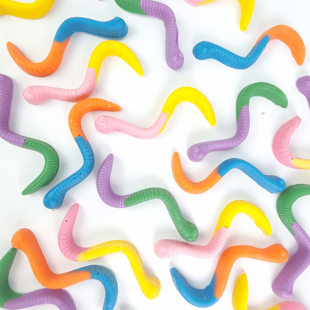 Wriggly Worms Dog Lollies