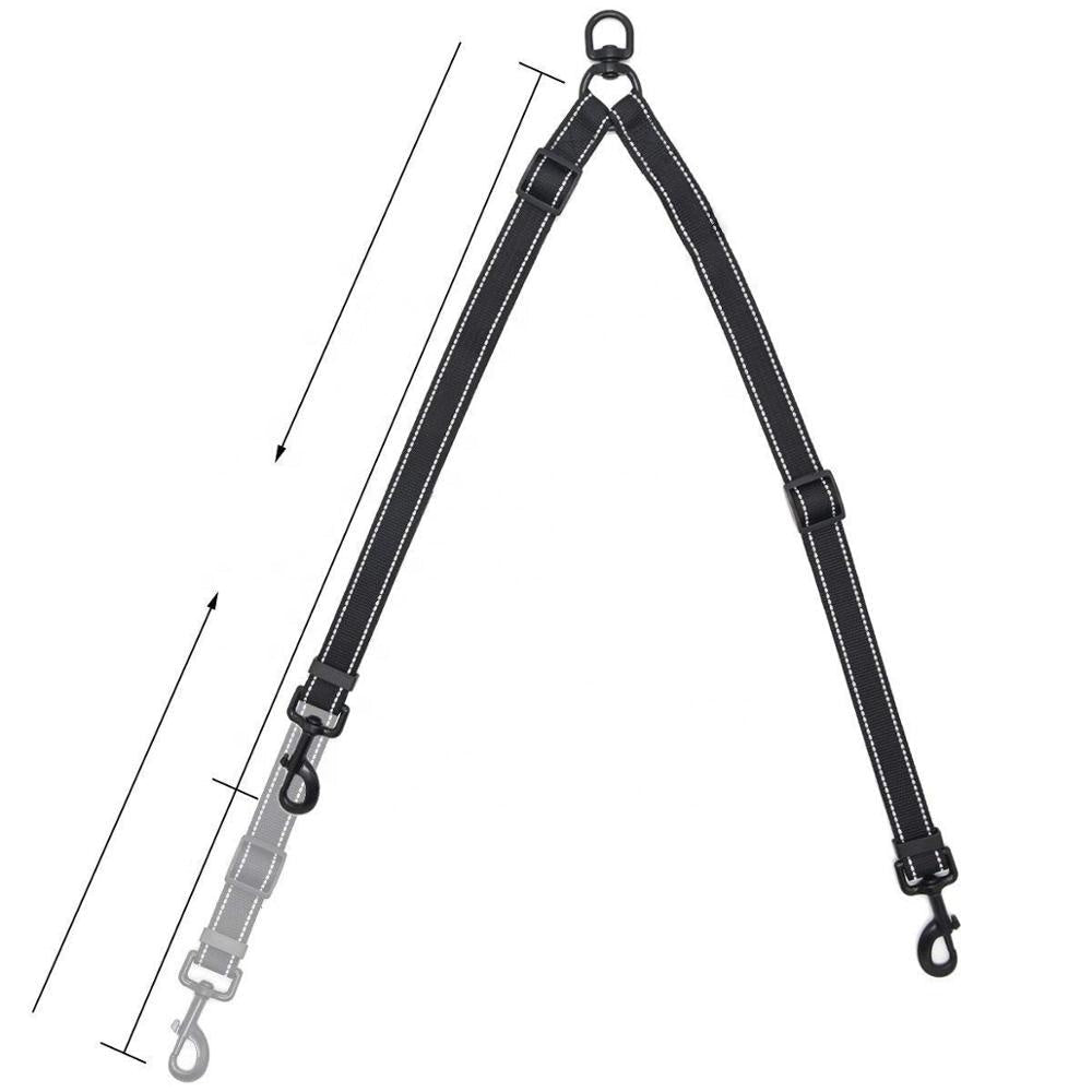 Adjustable Leash Splitter - Leash Splitters from . at DoggyTopia