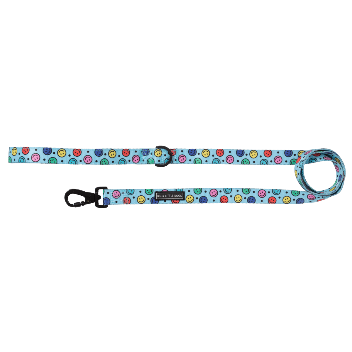 Big & Little Dogs Be Happy Dog Leash - Leashes & Leads from Sale at DoggyTopia