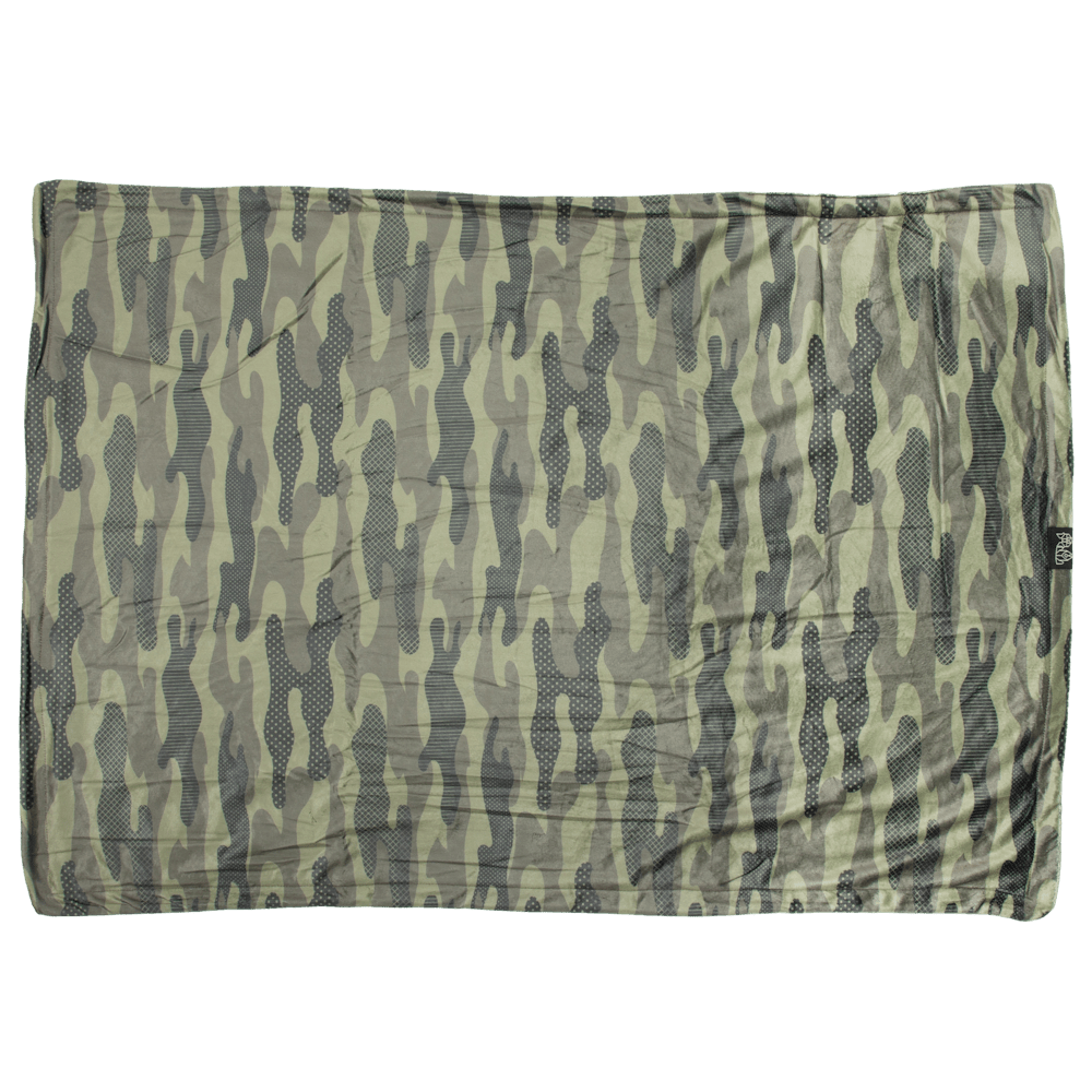 Big & Little Dogs Camouflaged Plush Pet Blanket - Blankets from Big & Little Dogs at DoggyTopia