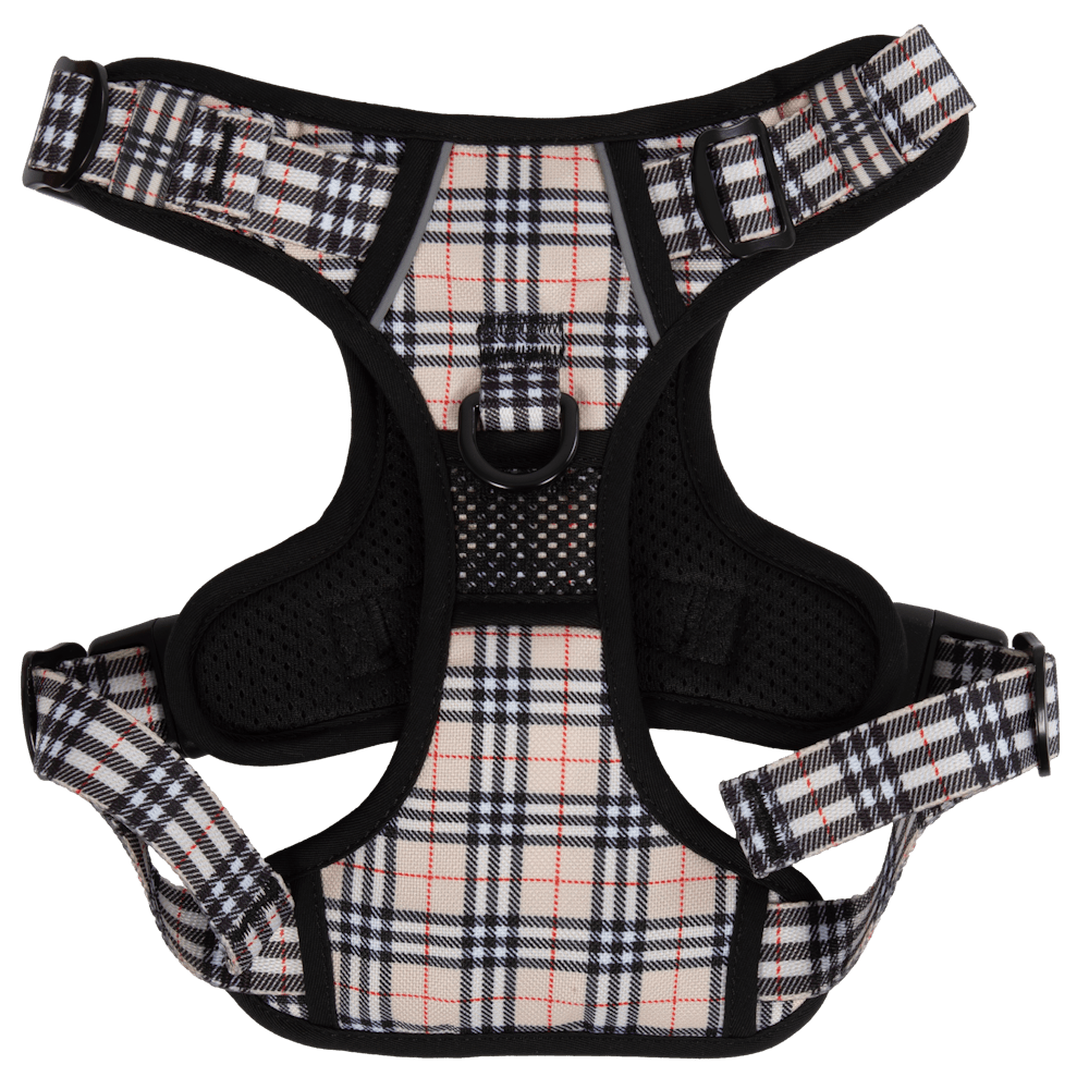 Big & Little Dogs Nova Plaid All Rounder Harness - All Rounder Harnesses from Big & Little Dogs at DoggyTopia