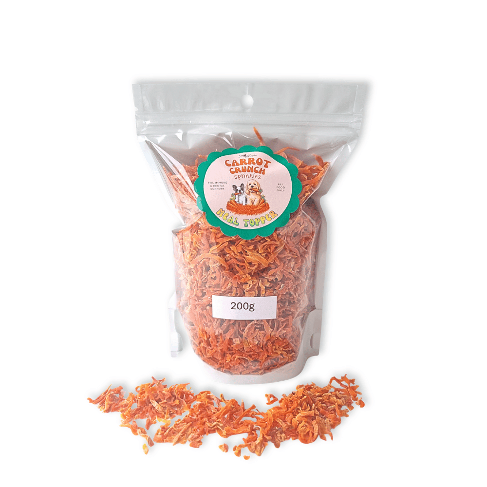 Carrot Crunch Sprinkles Meal Topper - Meal Topper from DoggyTopia at DoggyTopia