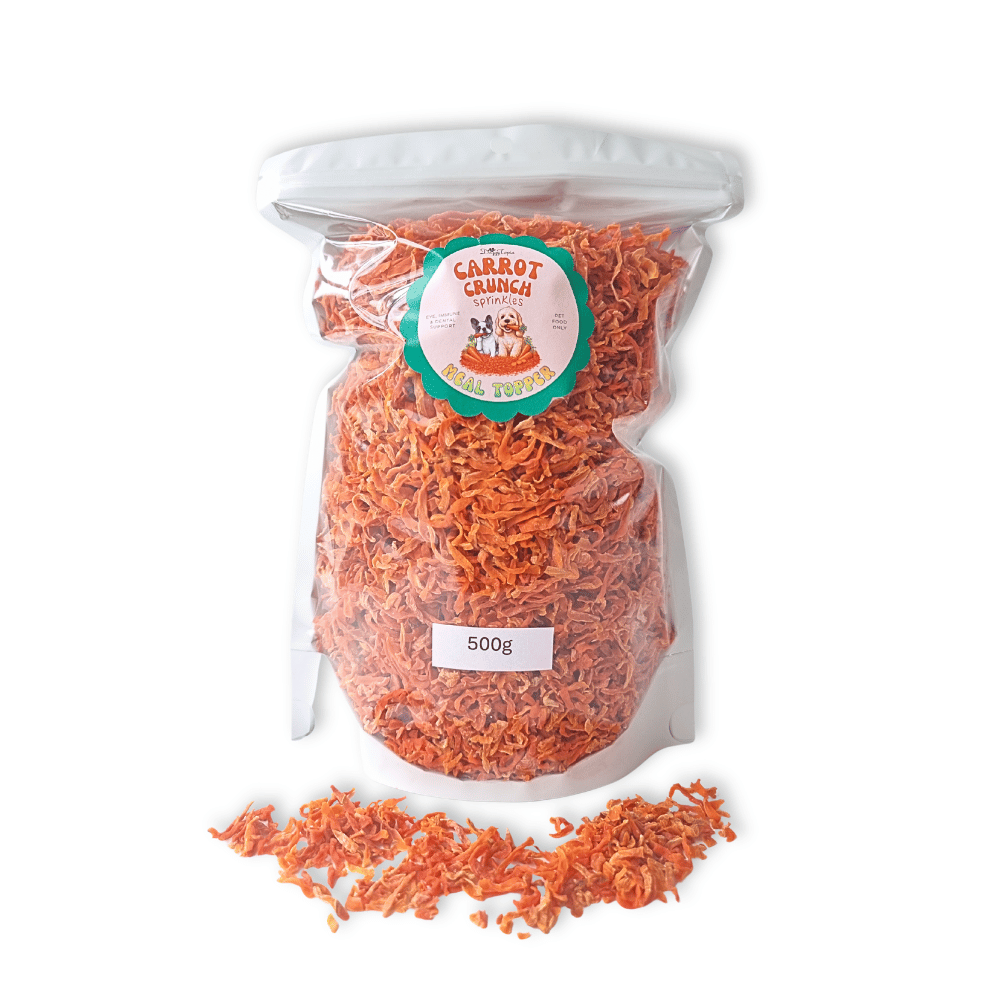 Carrot Crunch Sprinkles Meal Topper - Meal Topper from DoggyTopia at DoggyTopia