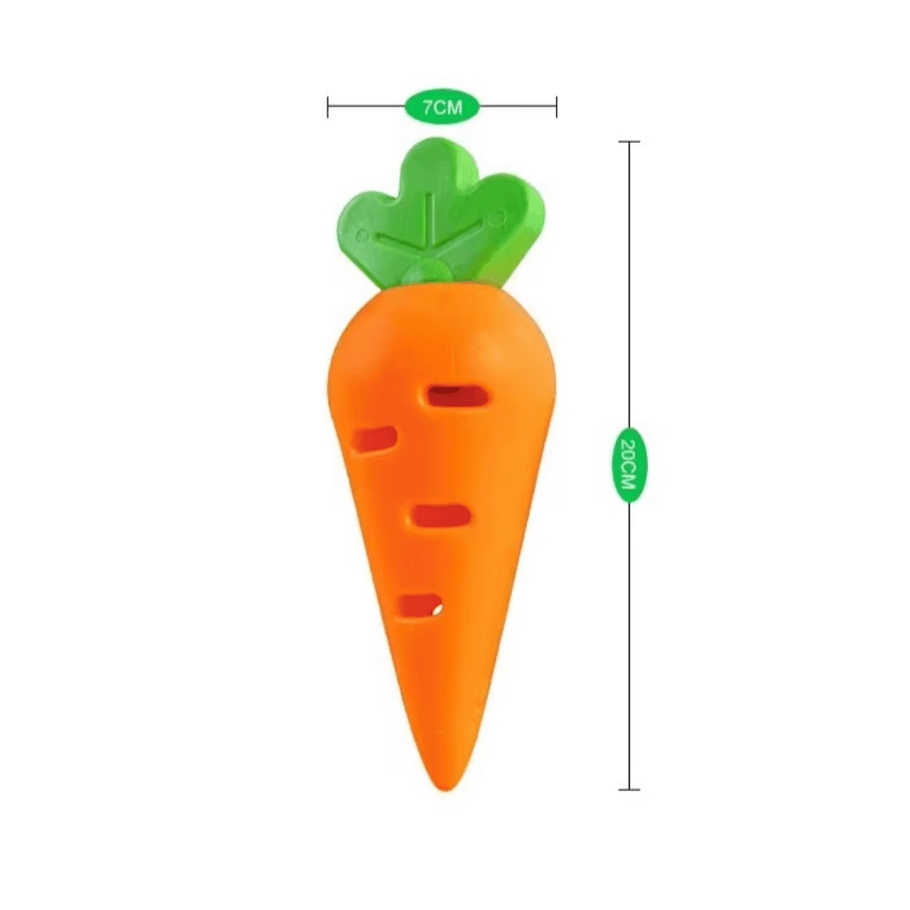 Carrot Treat Dispenser Dog Toy - Enrichment Toys from . at DoggyTopia