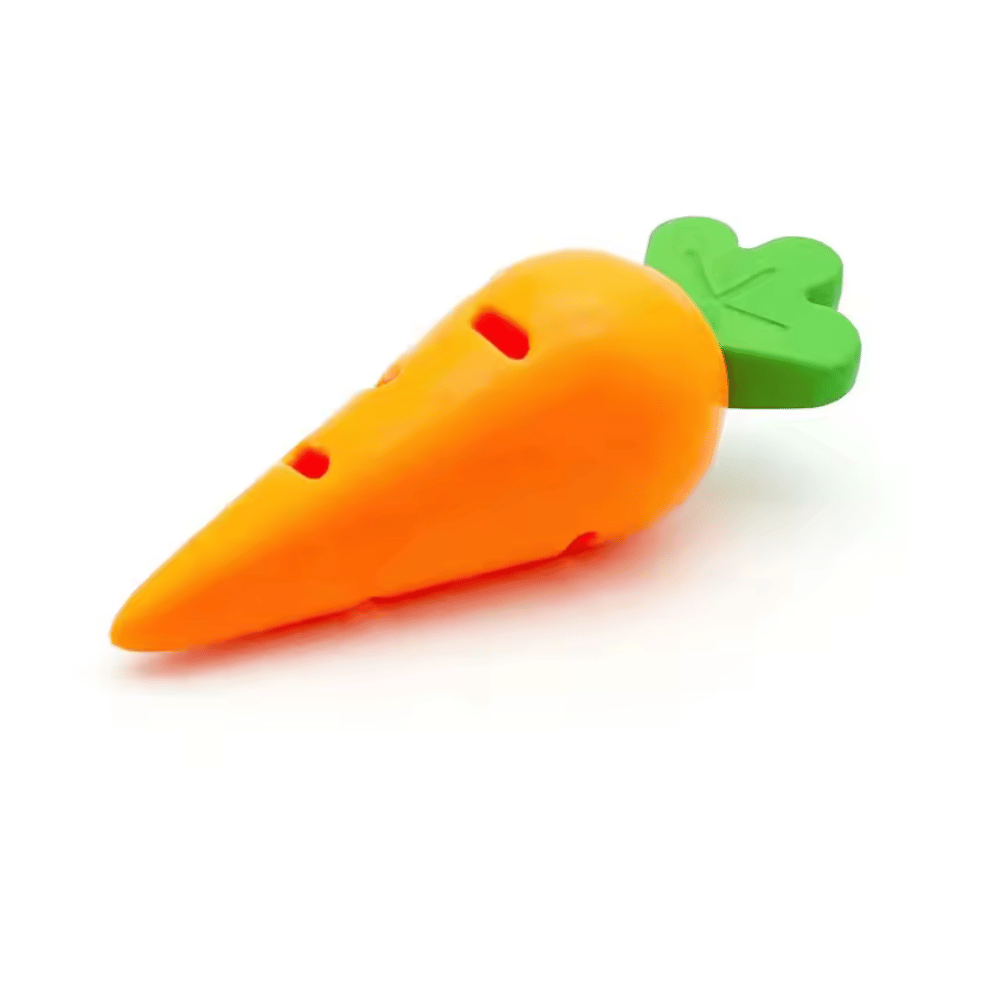 Carrot Treat Dispenser Dog Toy - Enrichment Toys from . at DoggyTopia