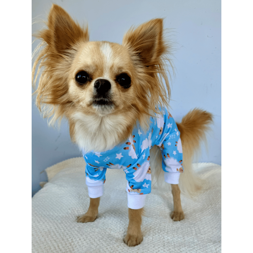 Counting Sheep Dog Pyjamas - Blue - Pyjamas from Sale at DoggyTopia