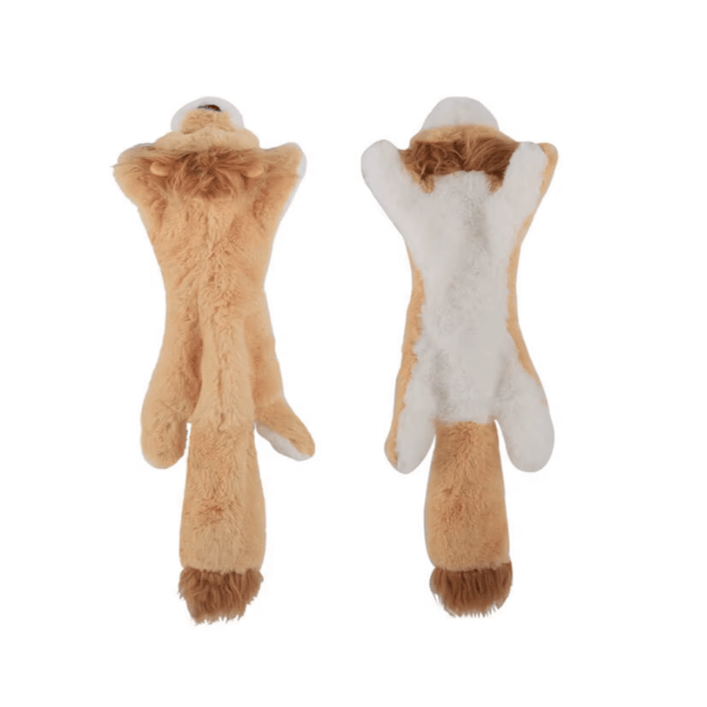 Floppy Lion Plush Dog Toy - Plush Toys from . at DoggyTopia