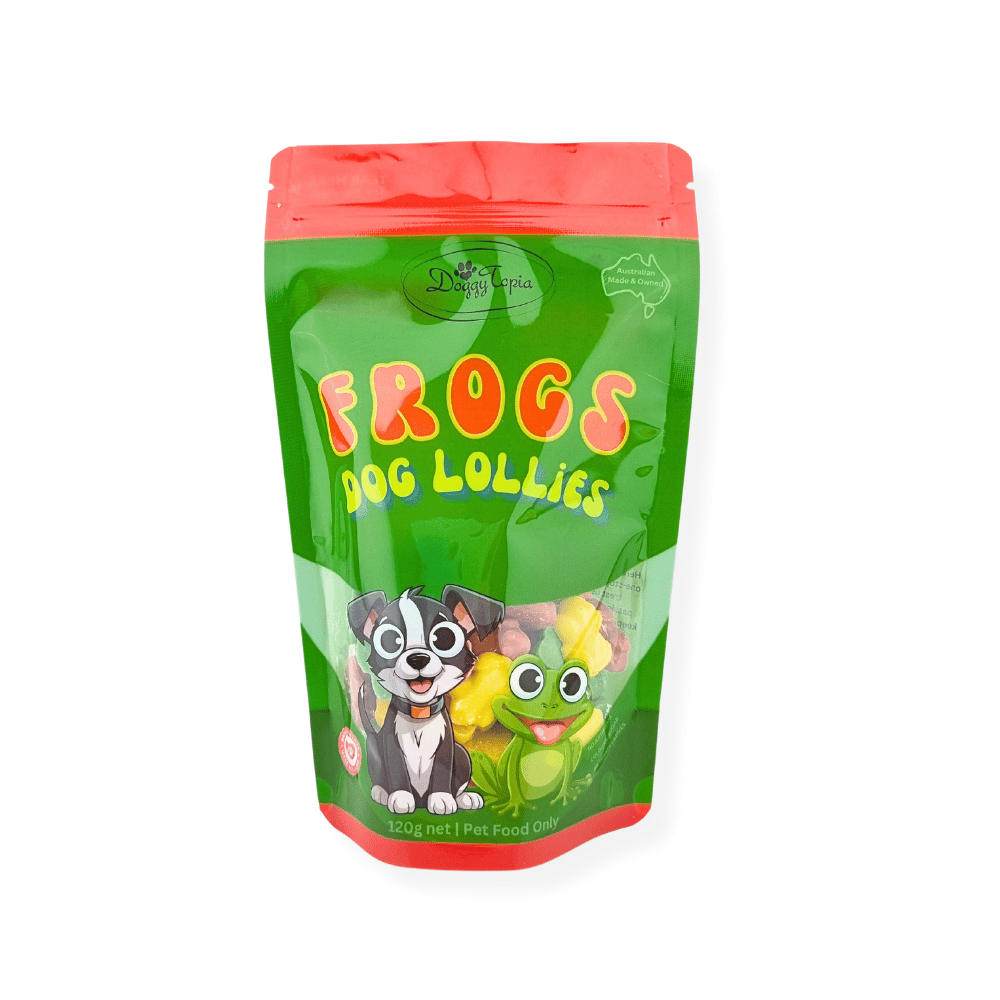 Frogs Dog Lollies - Lollies from DoggyTopia at DoggyTopia
