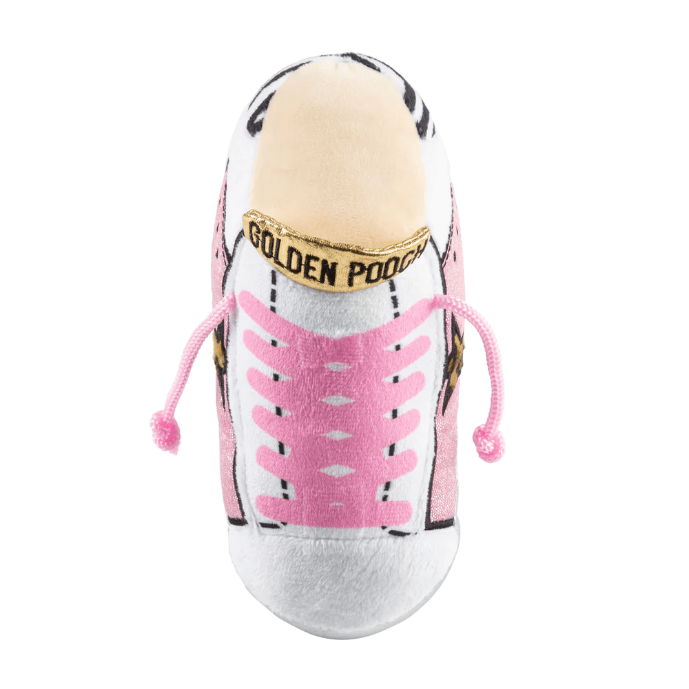 Golden Pooch Shoe Dog Toy - Designer Toys from Haute Diggity Dog at DoggyTopia