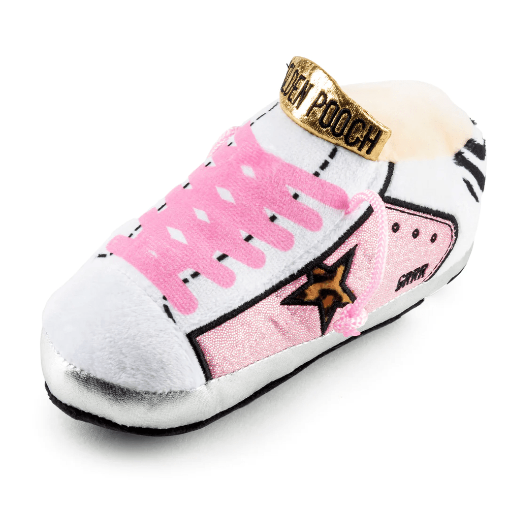 Golden Pooch Shoe Dog Toy - Designer Toys from Haute Diggity Dog at DoggyTopia