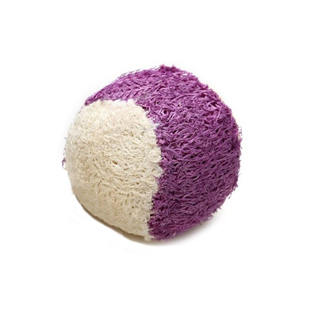 Loofah Ball Dental Toy - Large - Dental Toys from . at DoggyTopia