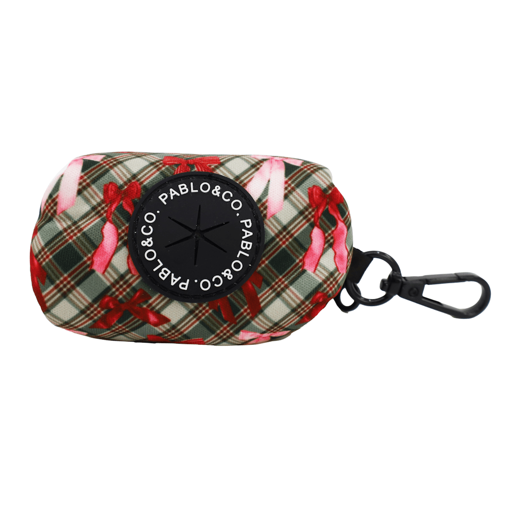Pablo & Co Wrapped in Ribbons Poop Bag Holder - Poop Bag Holders from Sale at DoggyTopia