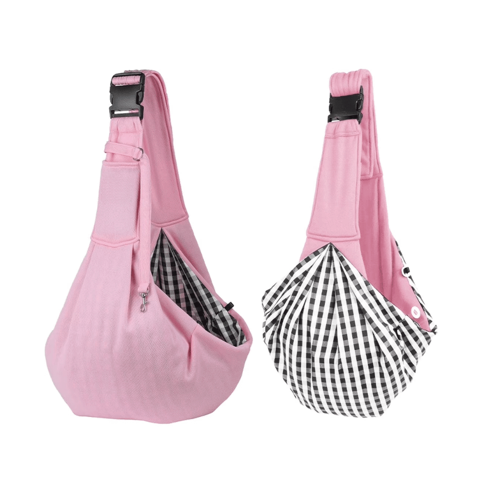 Pet Sling Carrier - Pink - Pet Sling Carrier from . at DoggyTopia