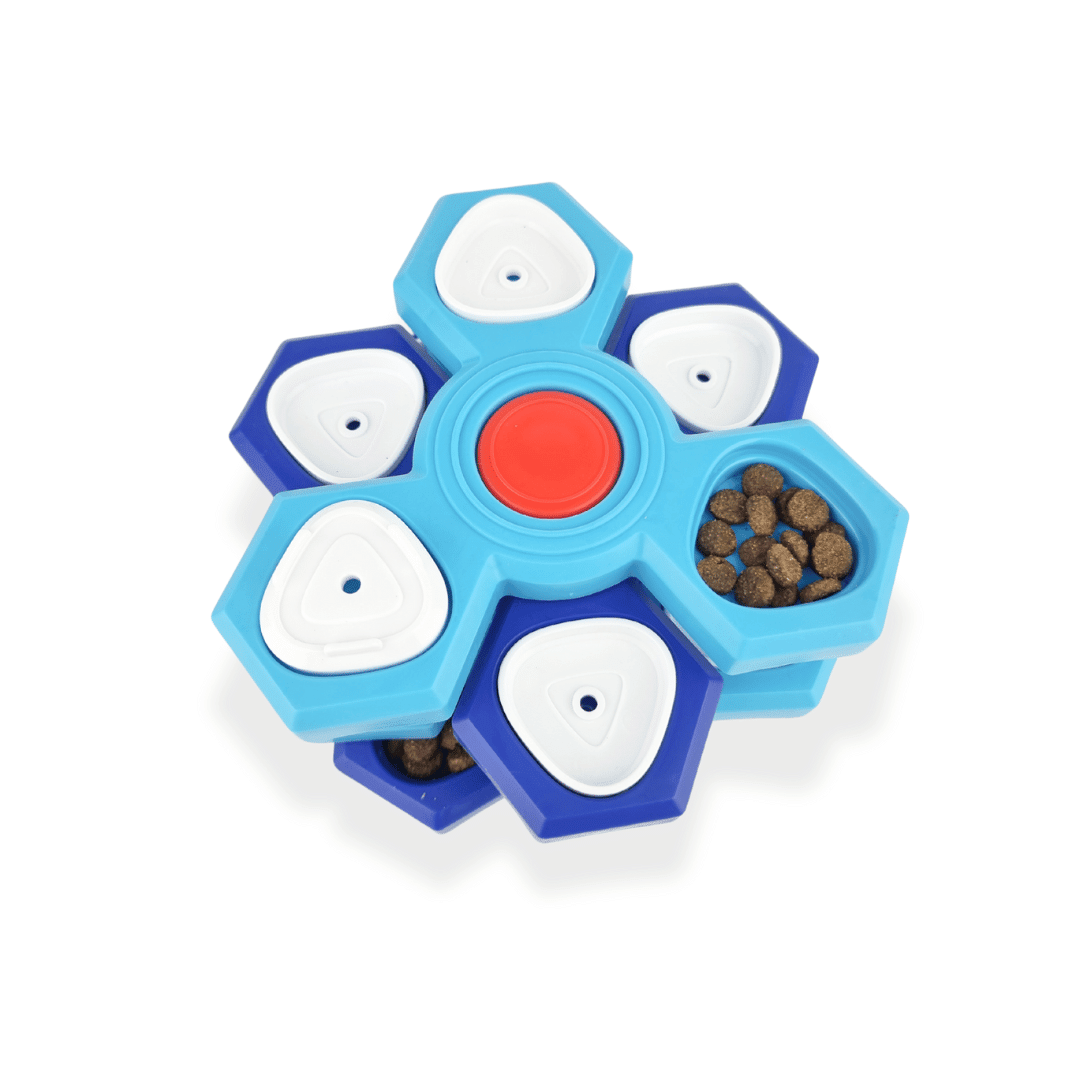 Petal 4 Tier Dog Puzzle - Puzzles from . at DoggyTopia