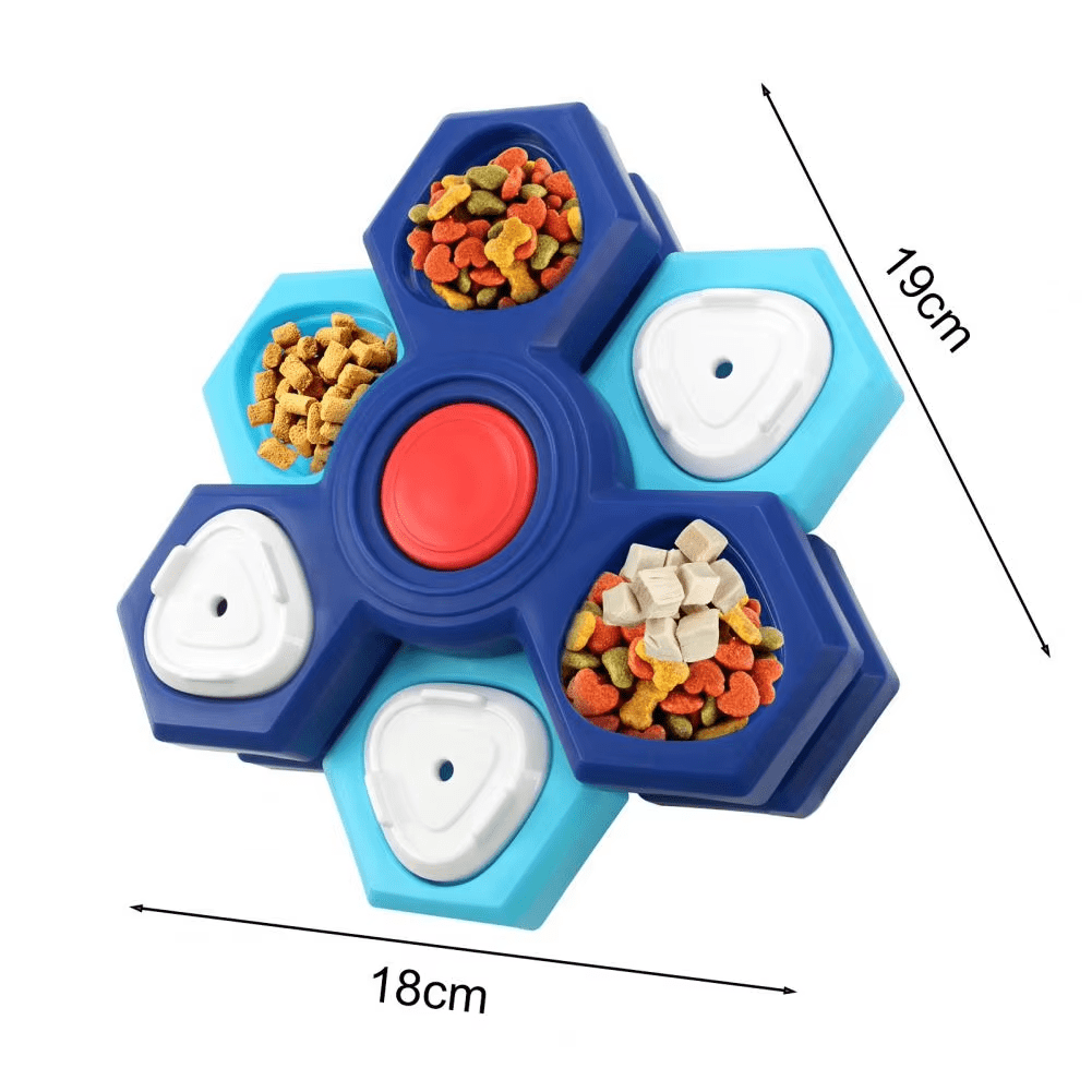 Petal 4 Tier Dog Puzzle - Puzzles from . at DoggyTopia