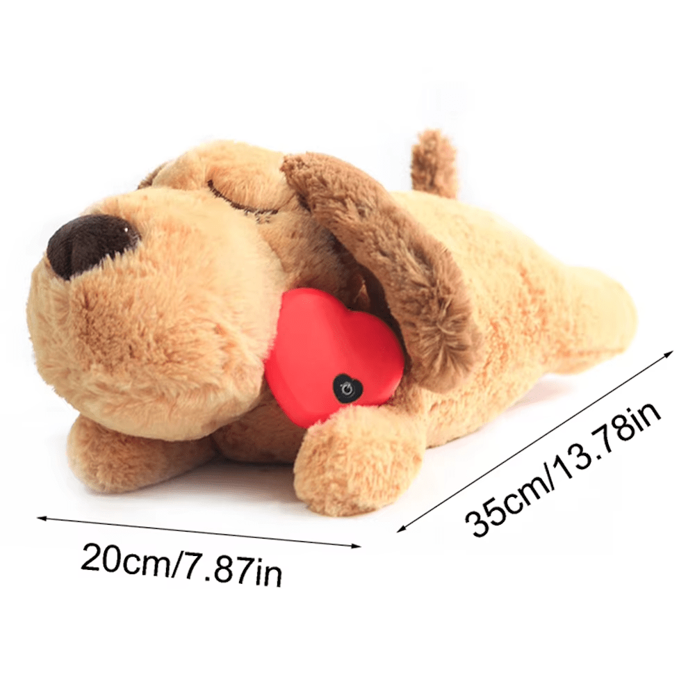 Plush Puppy Heartbeat Comforter Toy - Comforter Toy from . at DoggyTopia