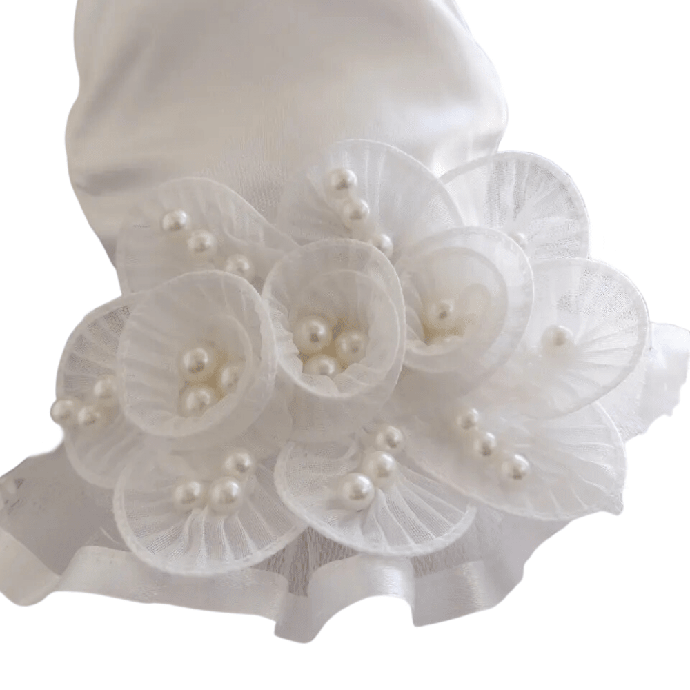 Rosetta Wedding Dog Dress - Dress from . at DoggyTopia