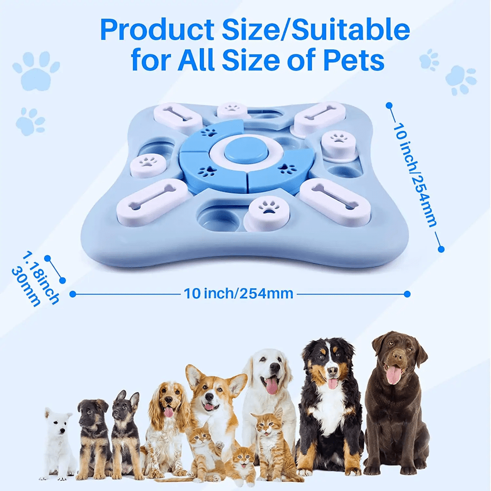 Snacker Slide and Seek Dog Puzzle - Puzzles from . at DoggyTopia