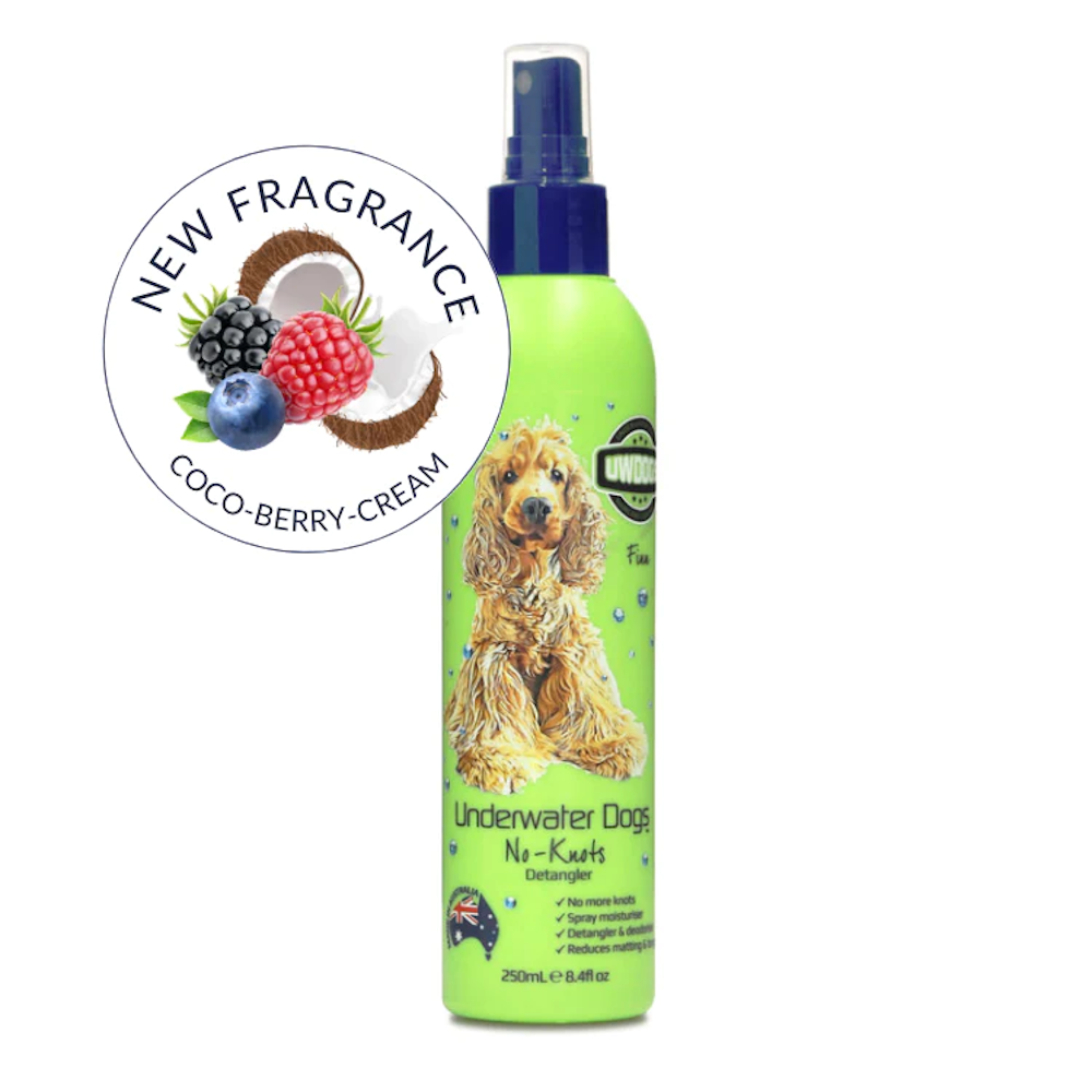 UNDERWATER DOGS No - Knots Detangler - Deodorisers & Detanglers from Underwater Dogs at DoggyTopia