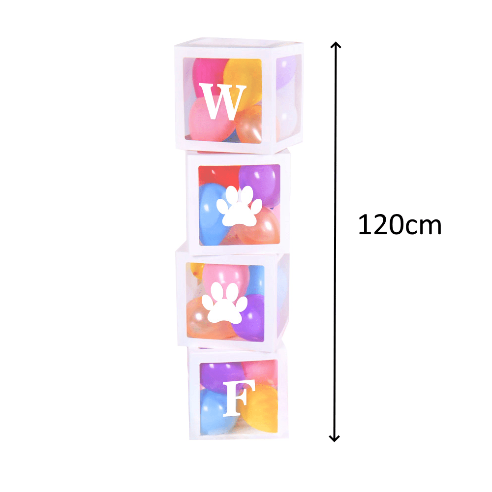 WOOF Balloon Box Set - Party Balloons from . at DoggyTopia