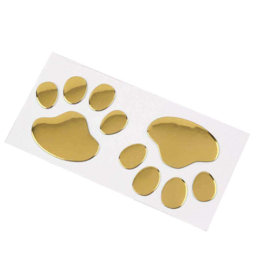3D Dog Paws Car Decal - Decals from Sale at DoggyTopia