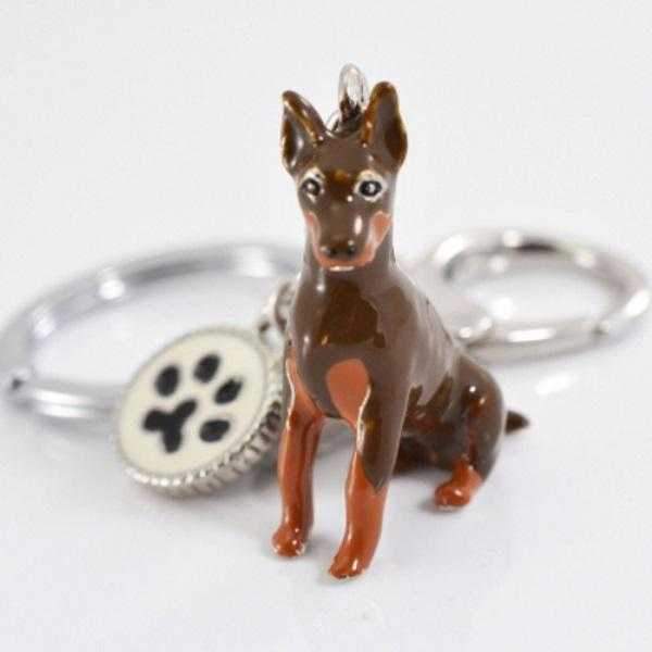 3D Kelpie Key Ring - Key Rings from Sale at DoggyTopia
