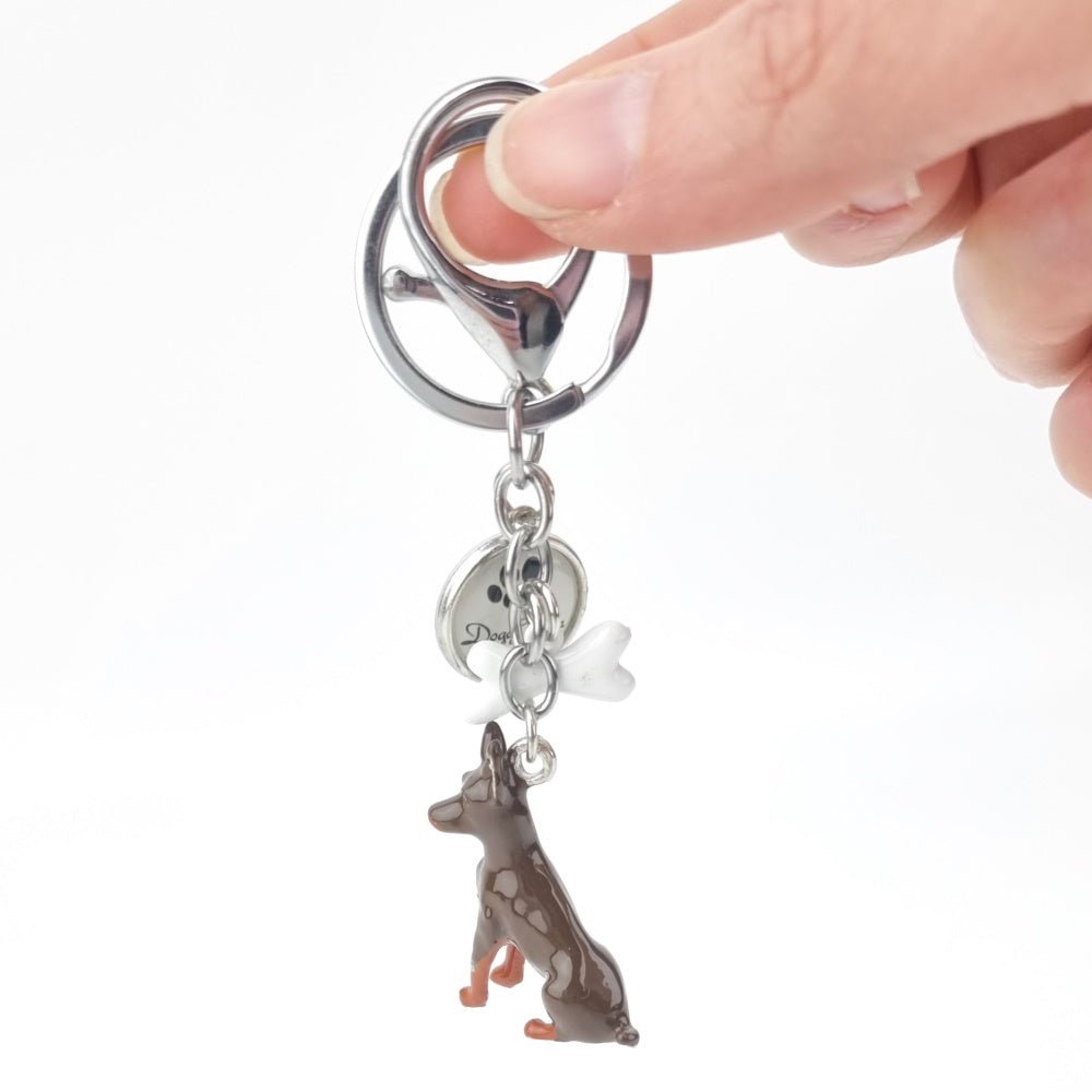 3D Kelpie Key Ring - Key Rings from Sale at DoggyTopia