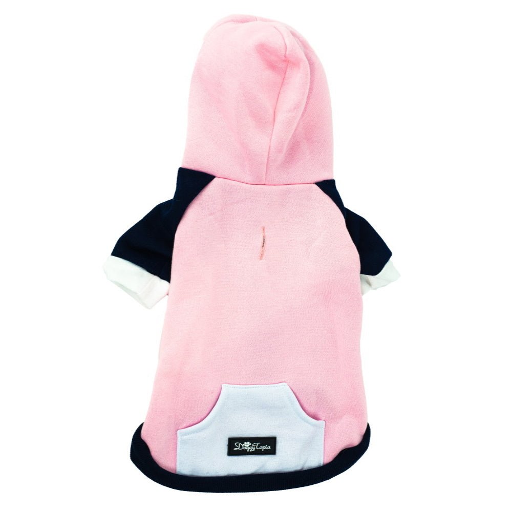 Active Zip Hoodie - Pink - Hoodies from Sale at DoggyTopia