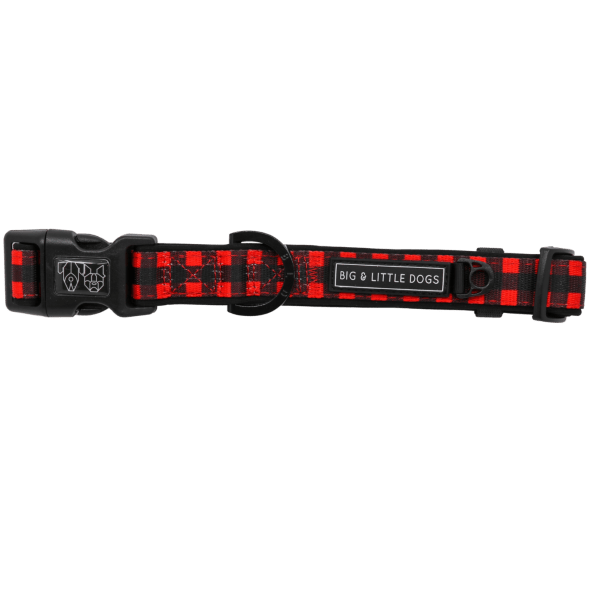 Big & Little Dogs Plaid to the Bone Collar & Bow Tie - Collar & Bow Ties from Big & Little Dogs at DoggyTopia