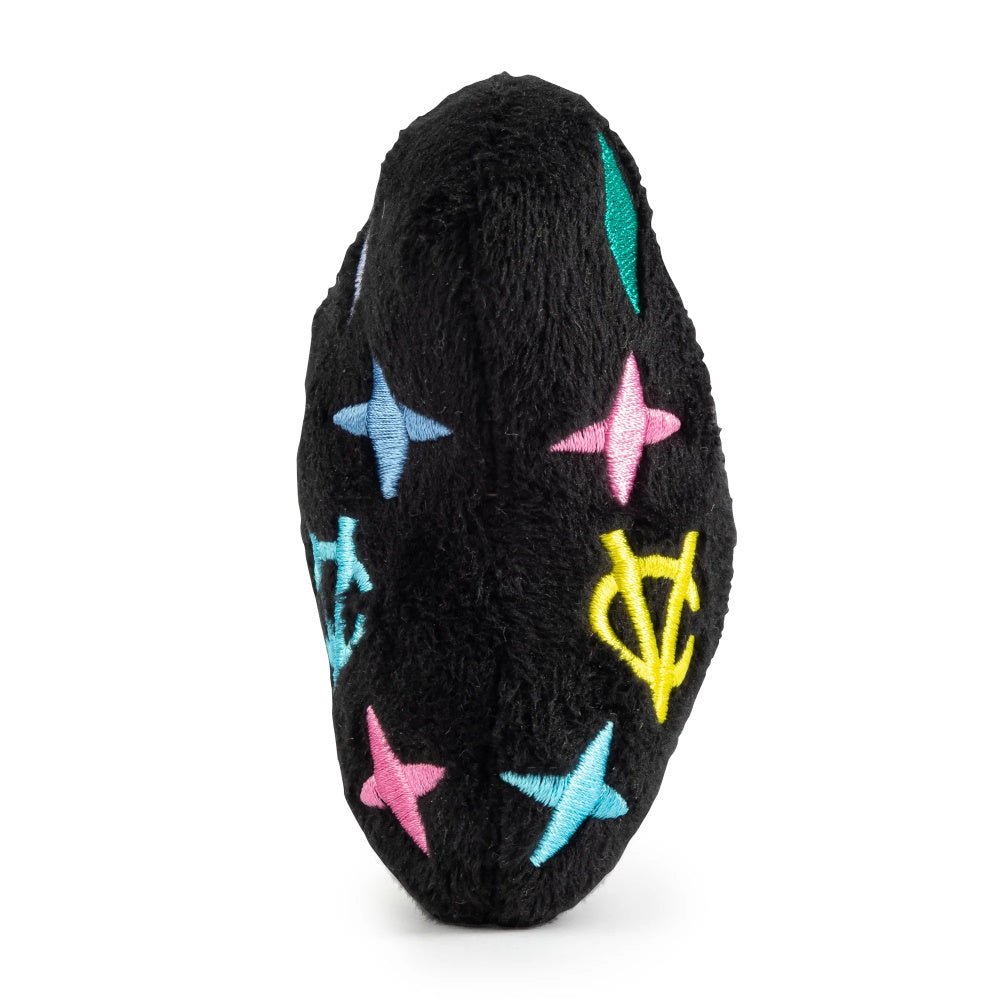 Black Monogram Chewy Vuiton Bone Dog Toy - Designer Toys from Haute Diggity Dog at DoggyTopia