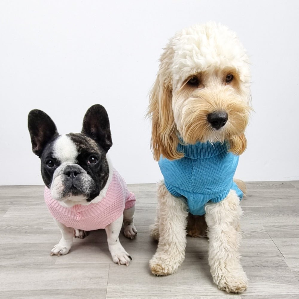 Cable Knit Jumper - Marshmallow - Knit Jumpers from DoggyTopia at DoggyTopia