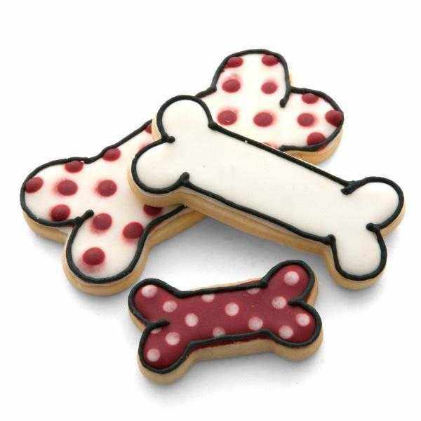 Dog Bone Cookie Cutters 4 piece set - Cookie Cutters from . at DoggyTopia