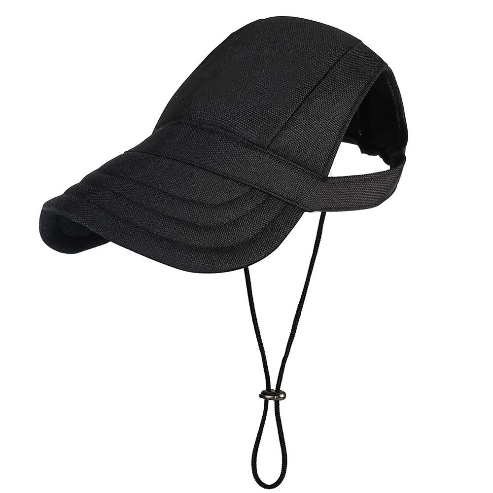 Dog Cap - Black - Dog Hats from . at DoggyTopia