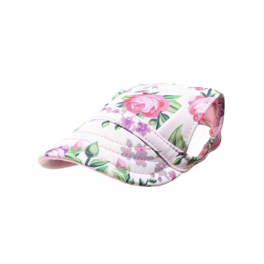 Dog Cap - Floral - Dog Hats from . at DoggyTopia