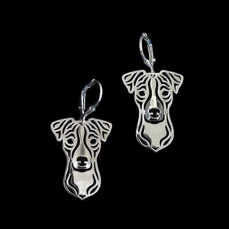 Dog Earrings - Jack Russell - Earrings from . at DoggyTopia