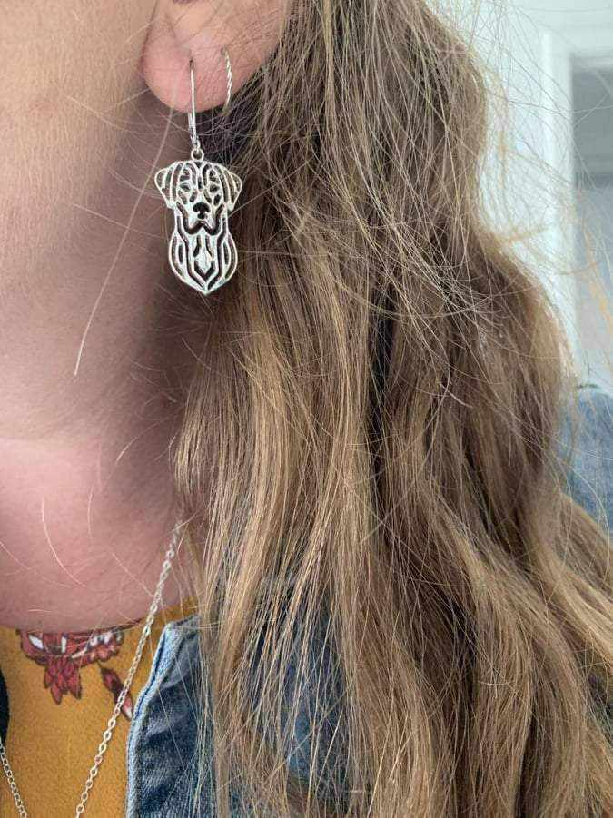 Dog Earrings - Labrador - Earrings from . at DoggyTopia