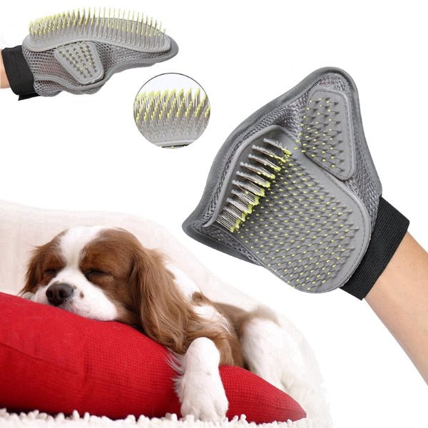 Dog Grooming Glove - Brushes from . at DoggyTopia