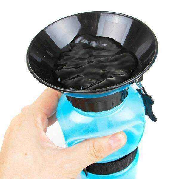 Dog Travel Water Squeeze Bottle 500ml - Travel Bottles from . at DoggyTopia