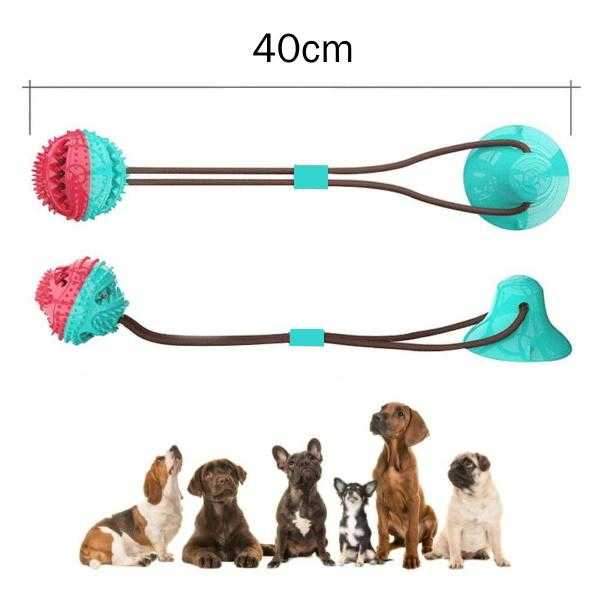 Enrichment Ball Suction Tug Toy - Suction Enrichment Toys from . at DoggyTopia