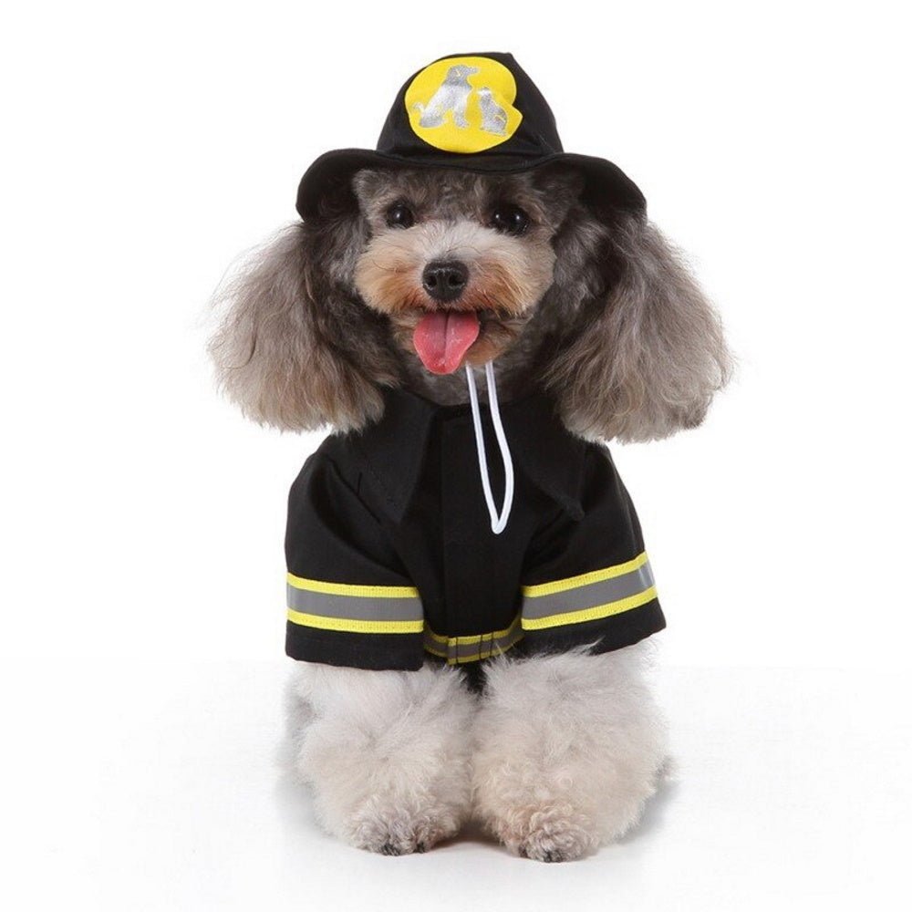 Fire Fighter Dog Costume - Costumes from Sale at DoggyTopia