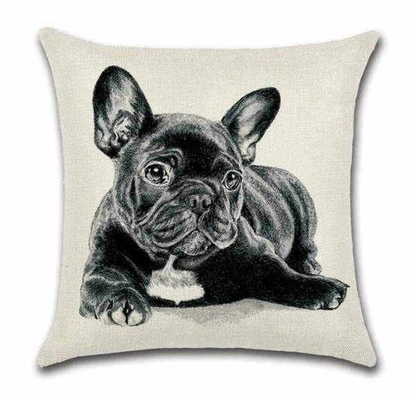 French Bulldog Throw Cushion - Cushions from . at DoggyTopia