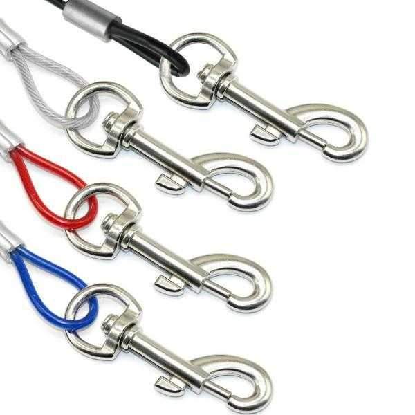 Heavy Duty Tie Out Cable 5 Meters - Tie Out Cables from . at DoggyTopia