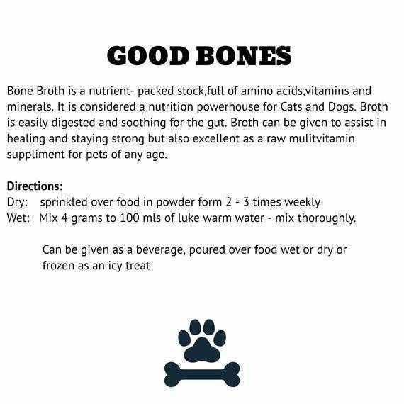 L'Barkery Good Bones Broth Beef Powdered - Meal Topper from L'Barkery at DoggyTopia