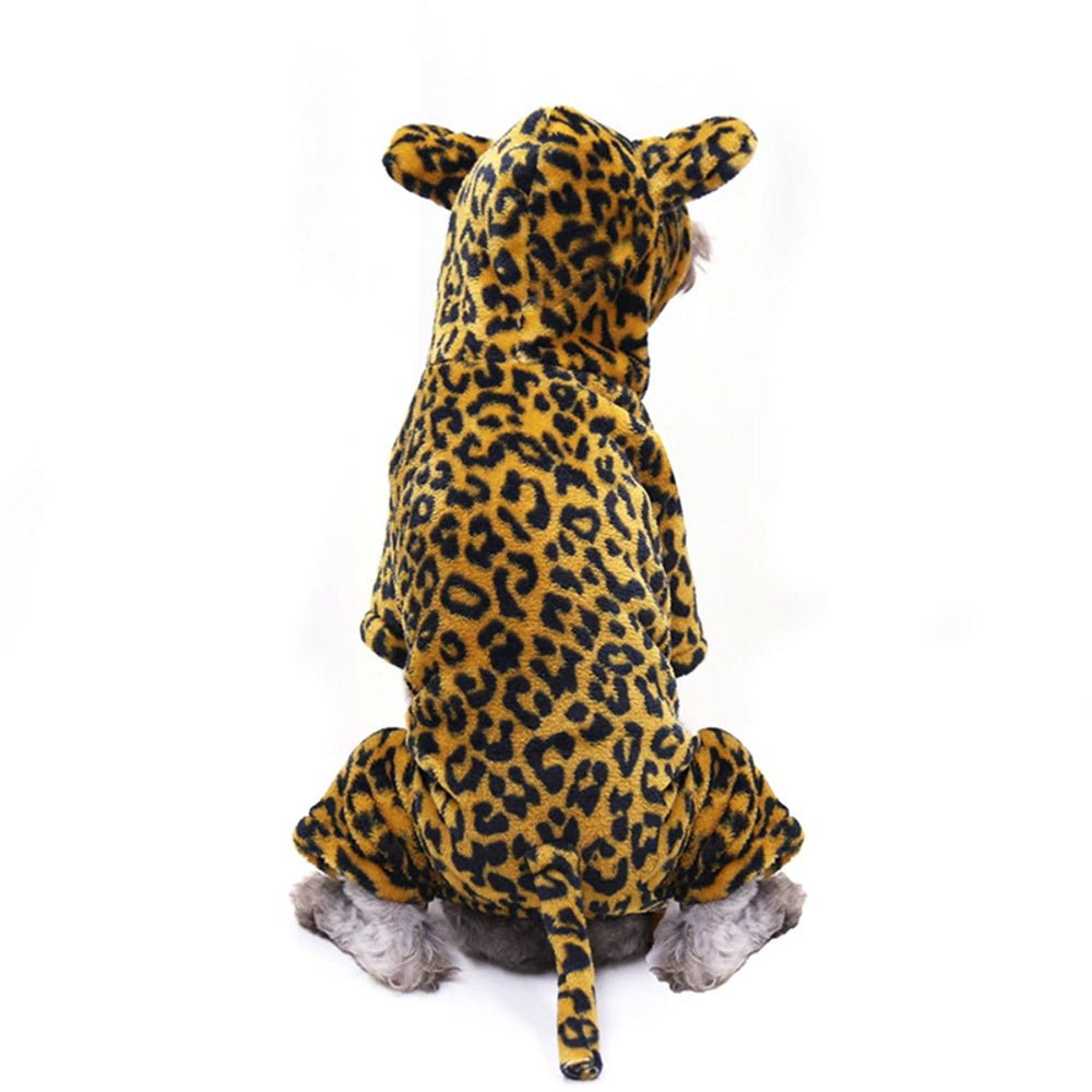 Leopard Jumpsuit Dog Costume - Jumpsuits from Sale at DoggyTopia